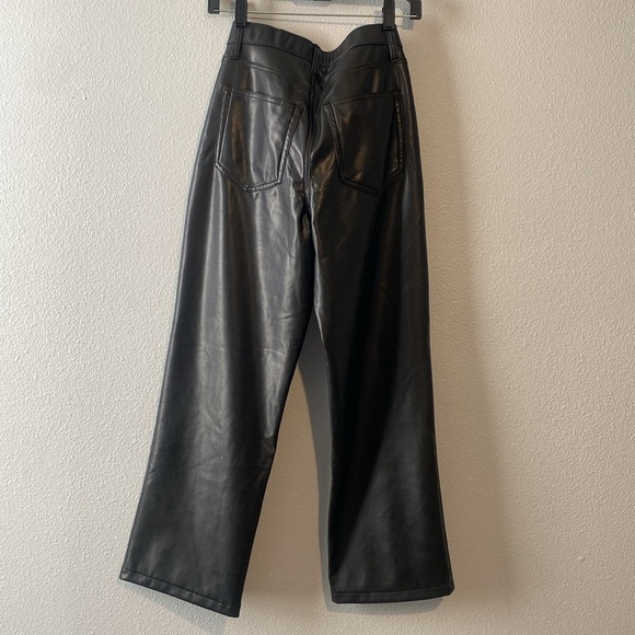 Abercrombie Vegan Leather 90s Relaxed Pant - Picture 5 of 9